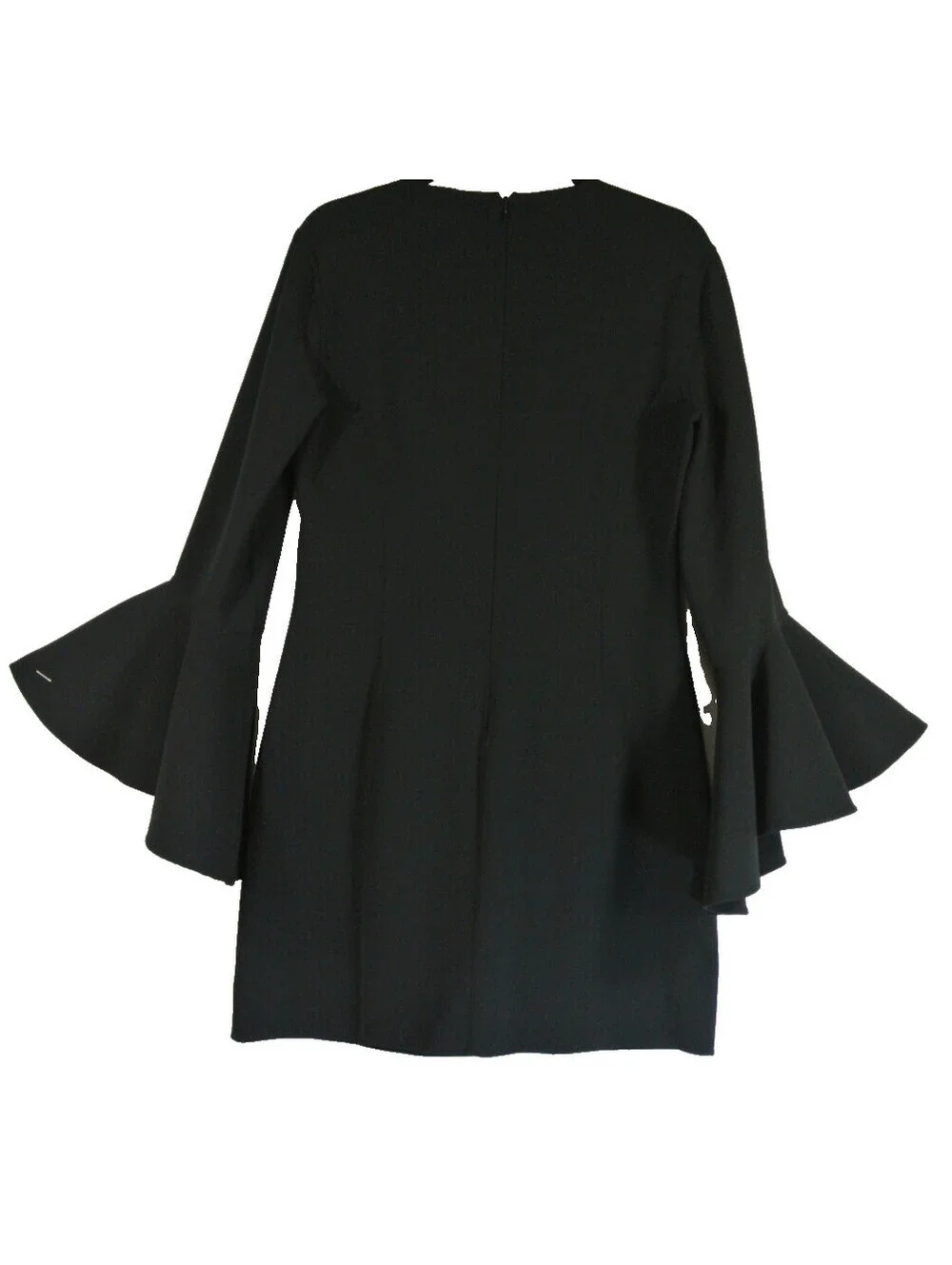 NEW, MICHAEL Kors Collection Flare Cuff Stretch Wool Sheath Dress Sz 14 #DD75